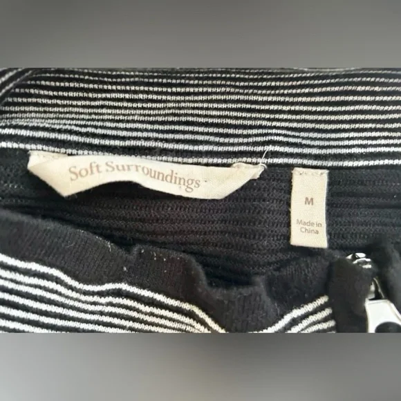 Soft surroundings cardigan jacket blazer woman’s size medium coat - Picture 4 of 4